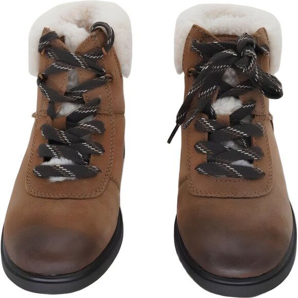 UGG Harrison Cozy Lace Boot Chestnut - Women's Size 7 - Picture 5 of 6